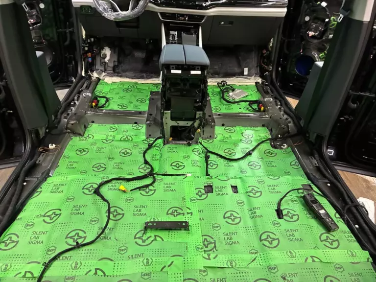 Шумоизоляция пола Volkswagen Teramont-1